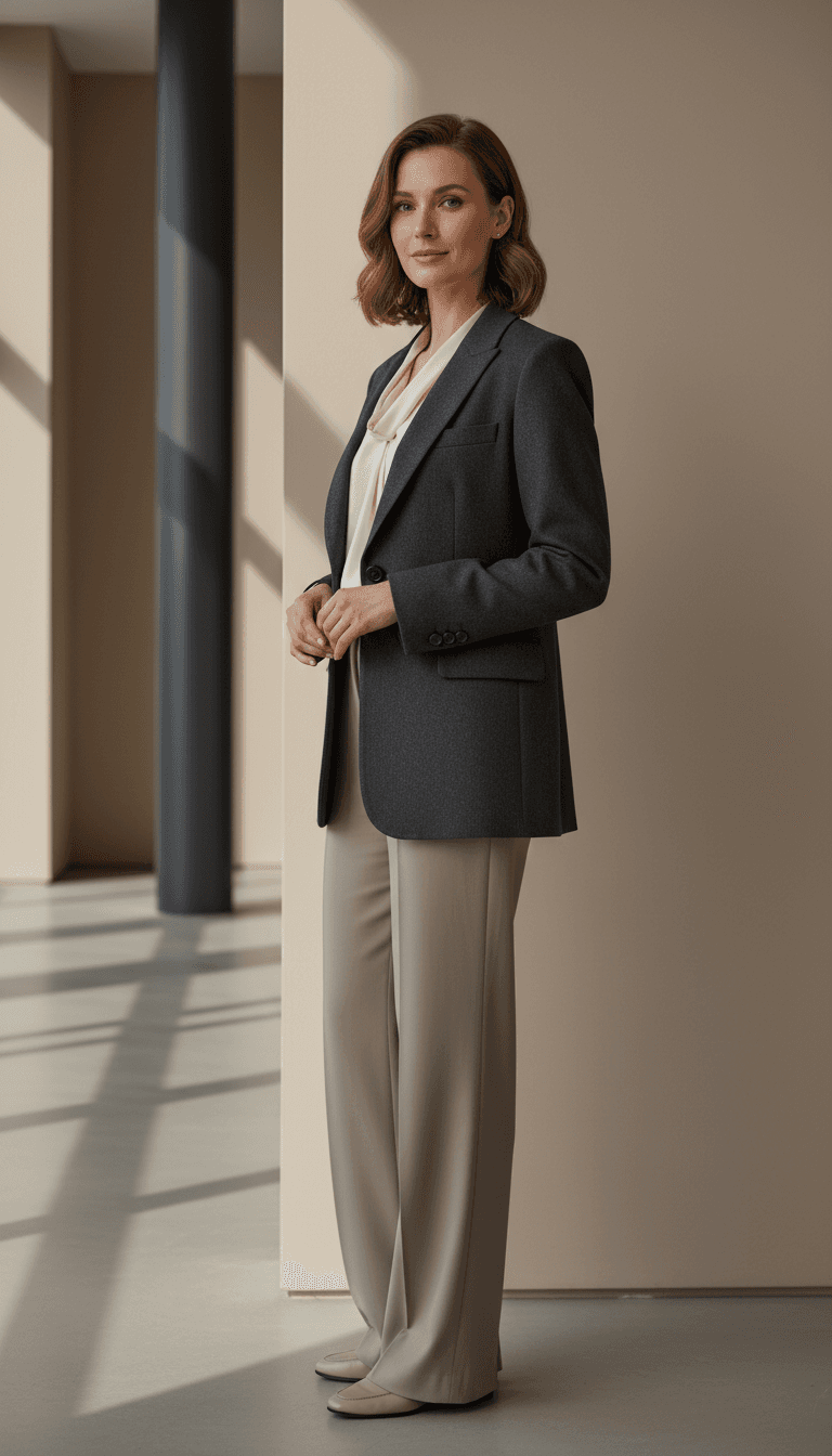 Client styled and groomed after image consulting session