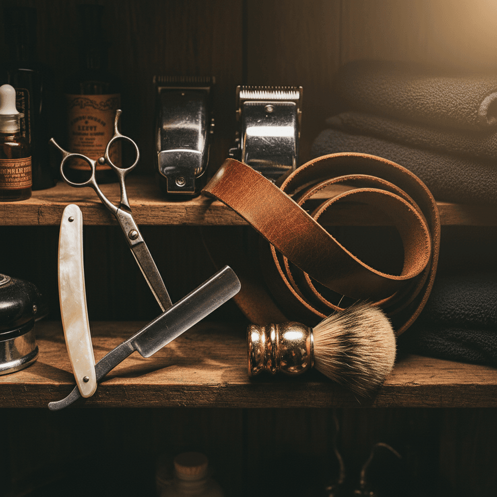 Premium barbering tools and grooming products
